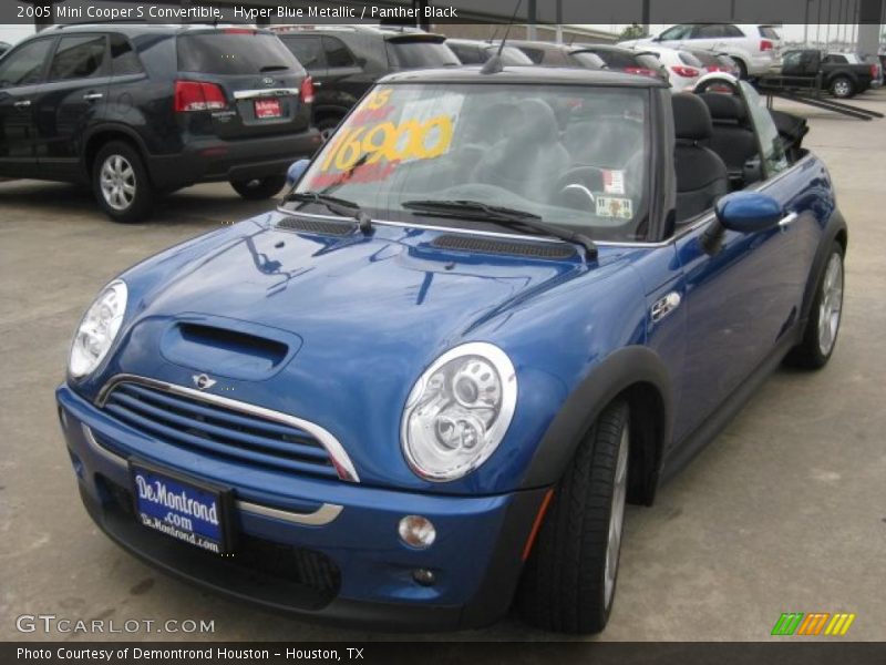  2005 Cooper S Convertible Hyper Blue Metallic