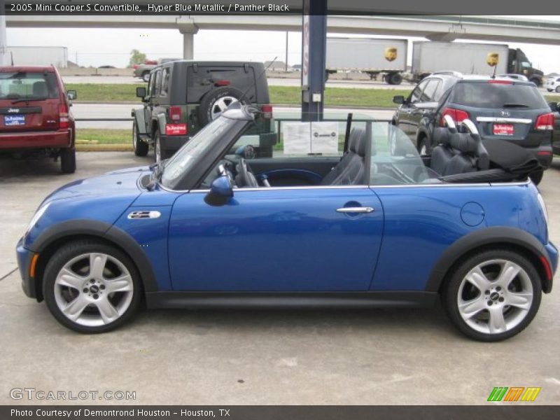  2005 Cooper S Convertible Hyper Blue Metallic