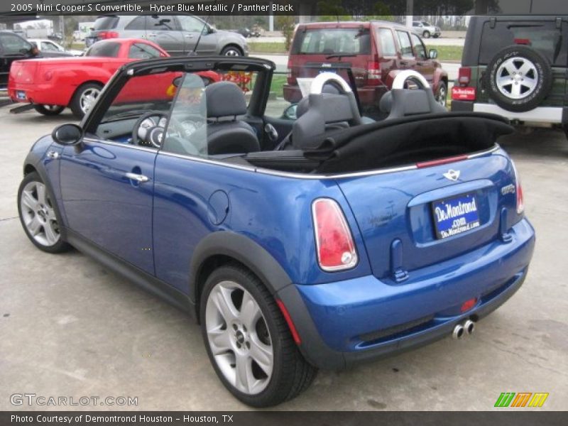 2005 Cooper S Convertible Hyper Blue Metallic