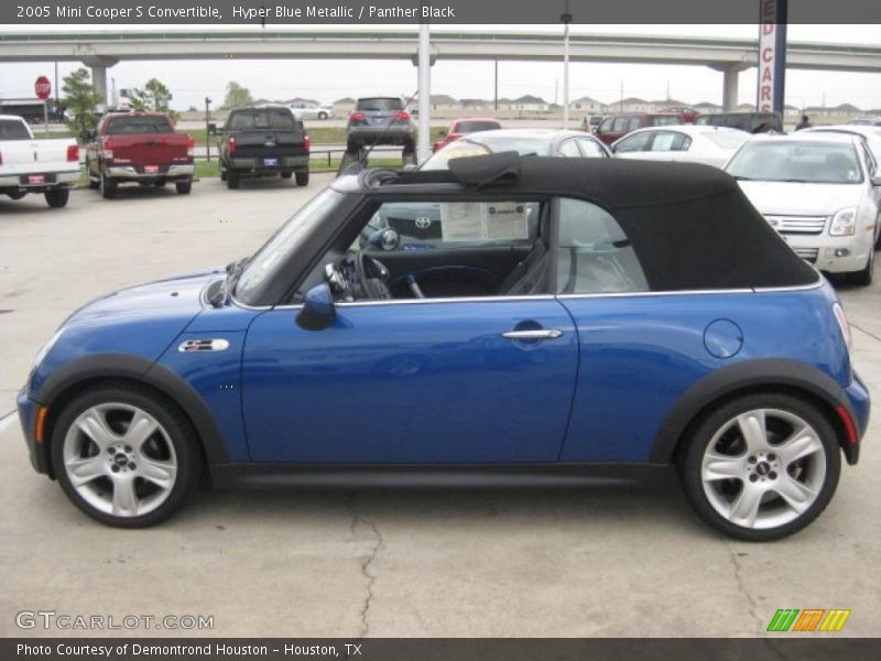  2005 Cooper S Convertible Hyper Blue Metallic