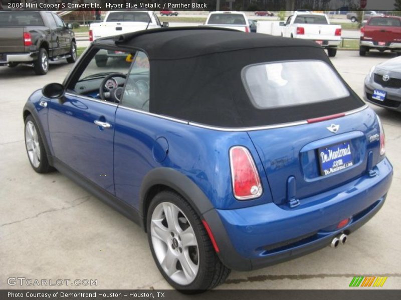 2005 Cooper S Convertible Hyper Blue Metallic