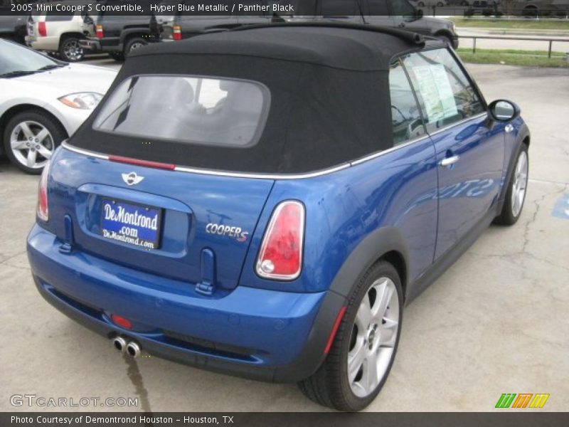  2005 Cooper S Convertible Hyper Blue Metallic
