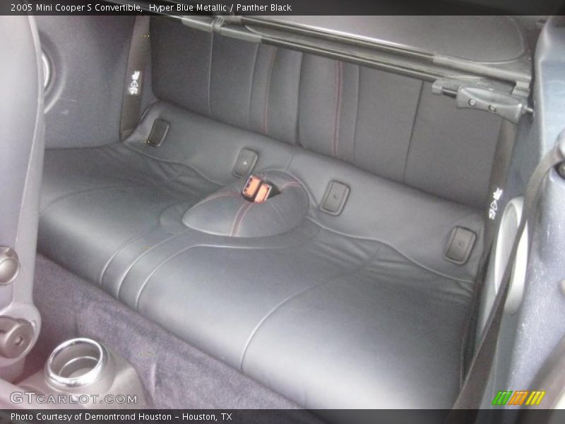  2005 Cooper S Convertible Panther Black Interior