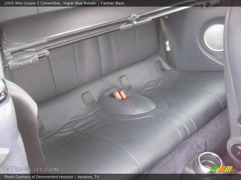  2005 Cooper S Convertible Panther Black Interior