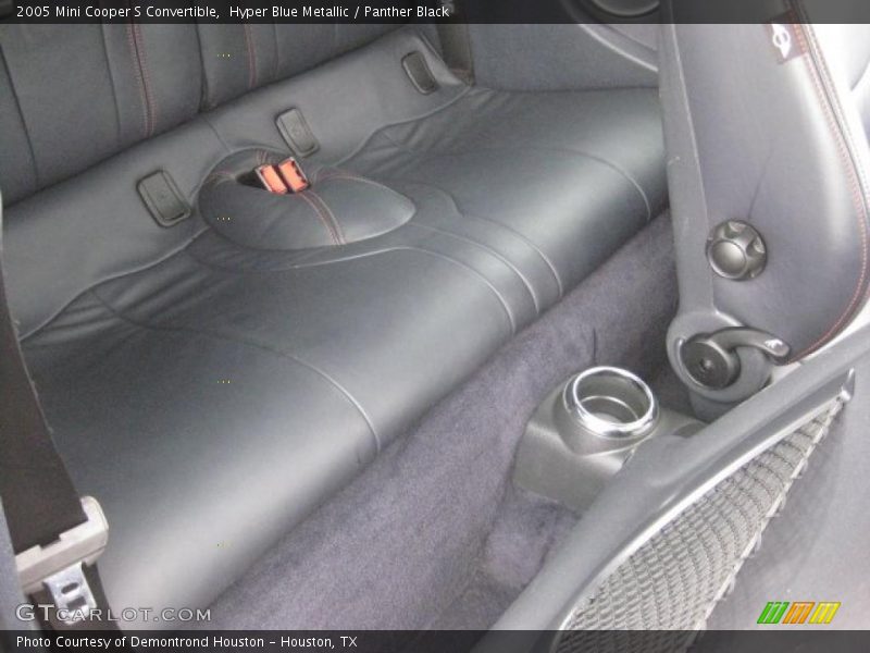  2005 Cooper S Convertible Panther Black Interior