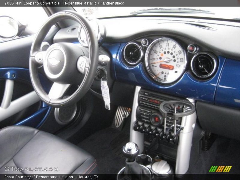 Dashboard of 2005 Cooper S Convertible
