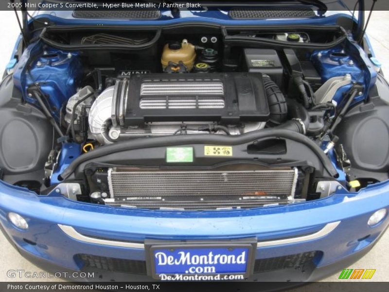  2005 Cooper S Convertible Engine - 1.6 Liter Supercharged SOHC 16-Valve 4 Cylinder