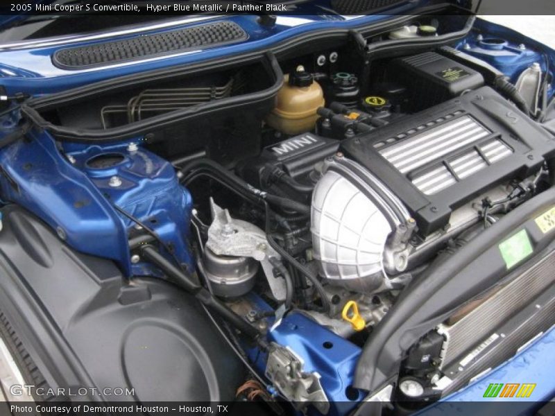  2005 Cooper S Convertible Engine - 1.6 Liter Supercharged SOHC 16-Valve 4 Cylinder
