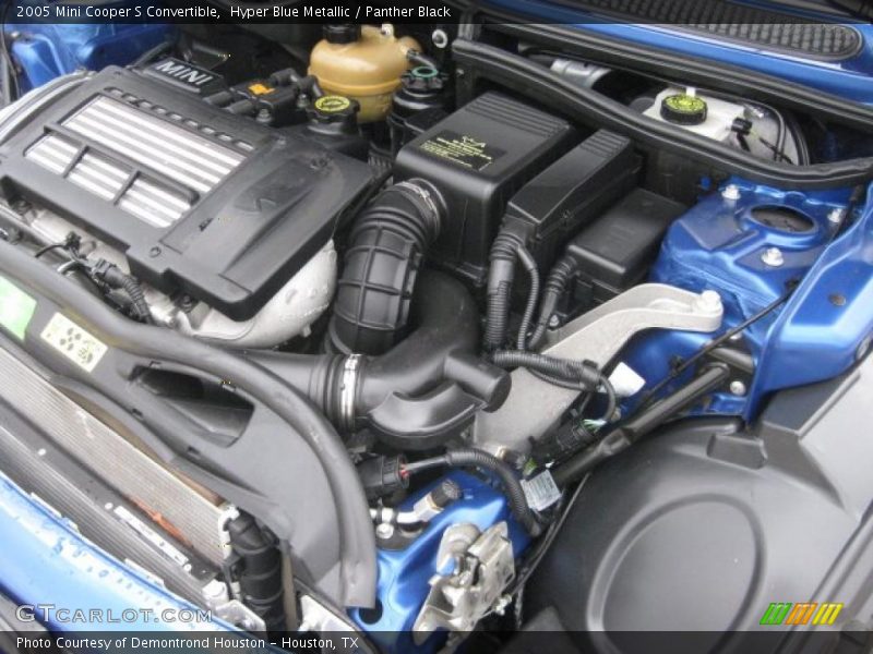  2005 Cooper S Convertible Engine - 1.6 Liter Supercharged SOHC 16-Valve 4 Cylinder