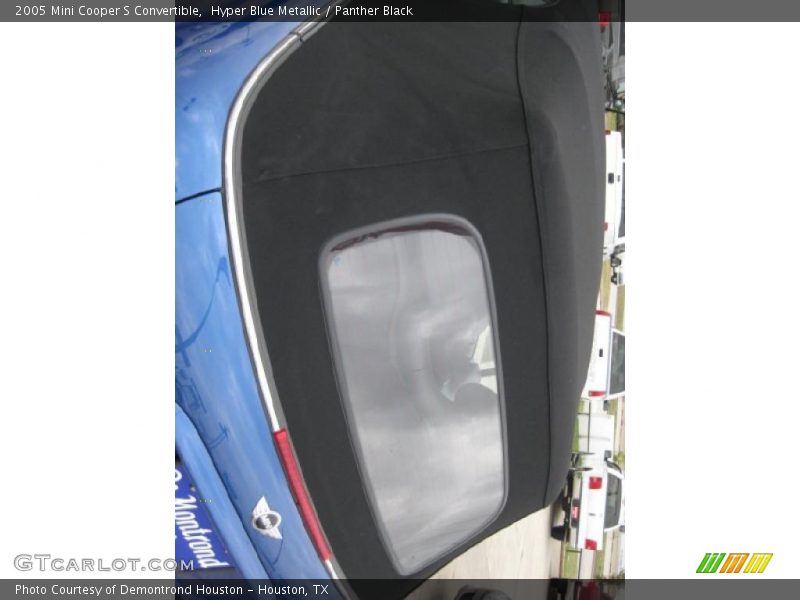 Hyper Blue Metallic / Panther Black 2005 Mini Cooper S Convertible
