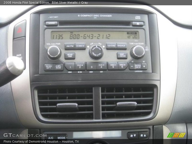 Billet Silver Metallic / Gray 2008 Honda Pilot Special Edition