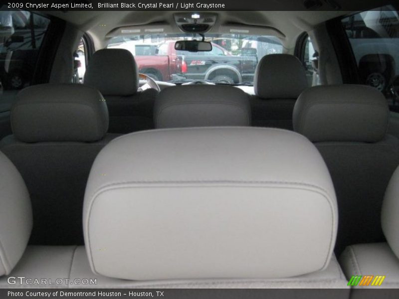 Brilliant Black Crystal Pearl / Light Graystone 2009 Chrysler Aspen Limited
