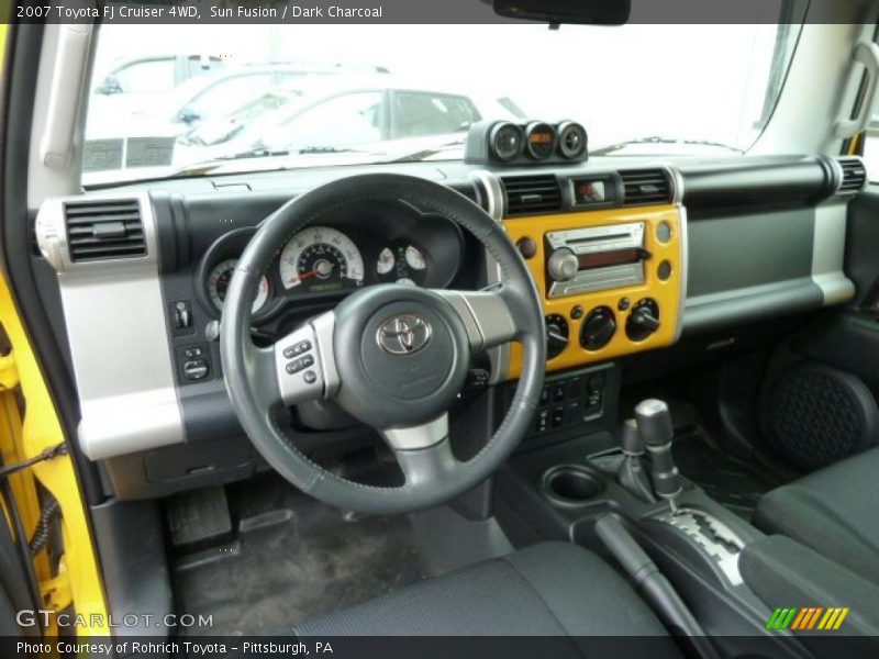 Sun Fusion / Dark Charcoal 2007 Toyota FJ Cruiser 4WD
