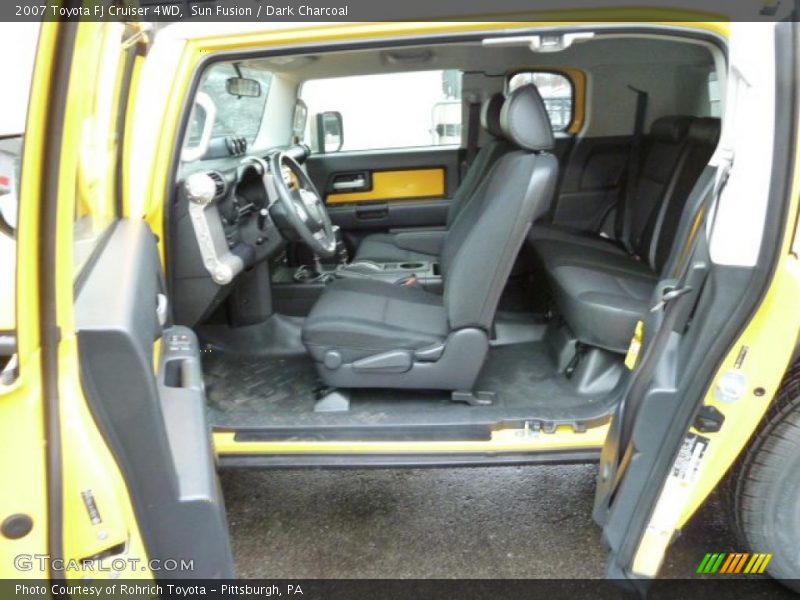 Sun Fusion / Dark Charcoal 2007 Toyota FJ Cruiser 4WD