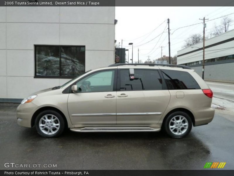 Desert Sand Mica / Taupe 2006 Toyota Sienna Limited