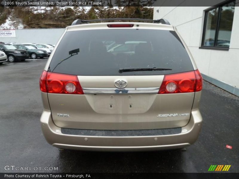 Desert Sand Mica / Taupe 2006 Toyota Sienna Limited