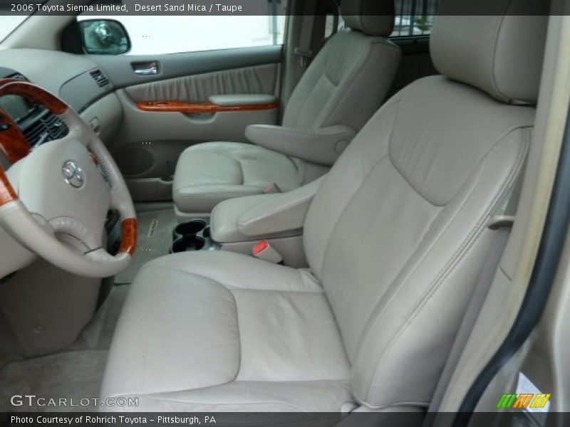 Desert Sand Mica / Taupe 2006 Toyota Sienna Limited