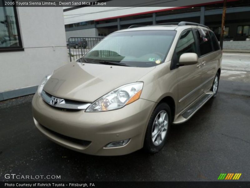 Desert Sand Mica / Taupe 2006 Toyota Sienna Limited