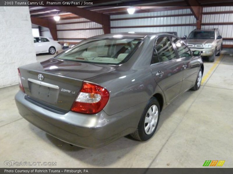 Phantom Gray Pearl / Stone 2003 Toyota Camry LE