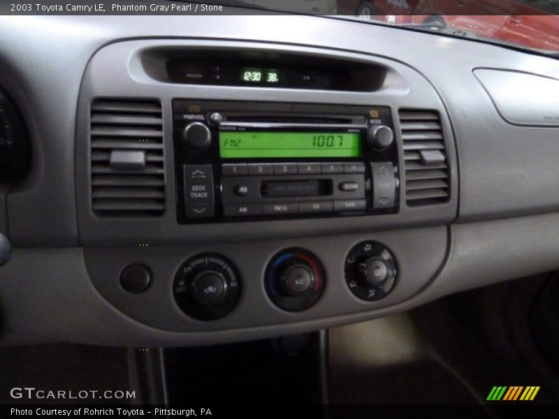 Phantom Gray Pearl / Stone 2003 Toyota Camry LE