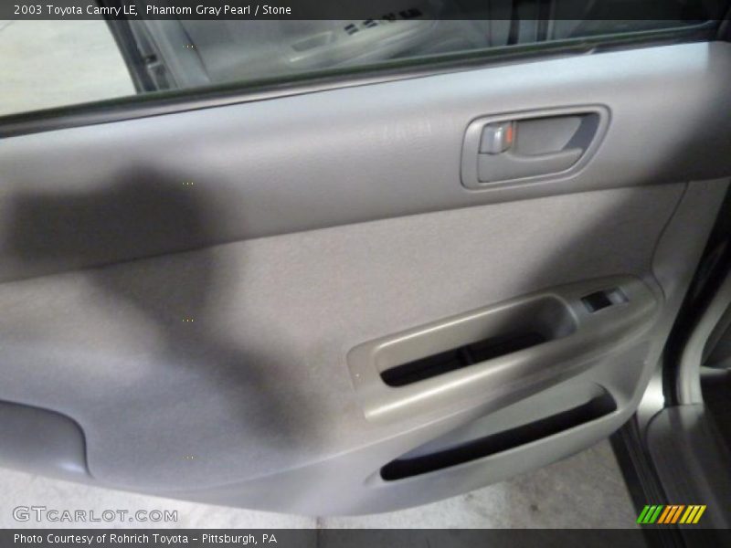 Phantom Gray Pearl / Stone 2003 Toyota Camry LE