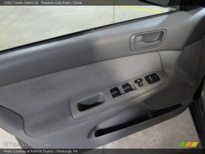Phantom Gray Pearl / Stone 2003 Toyota Camry LE