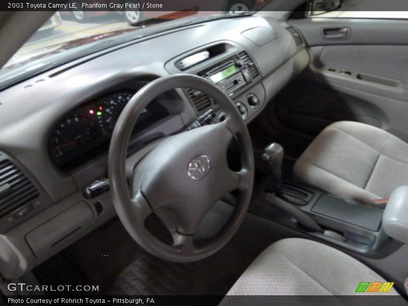 Phantom Gray Pearl / Stone 2003 Toyota Camry LE