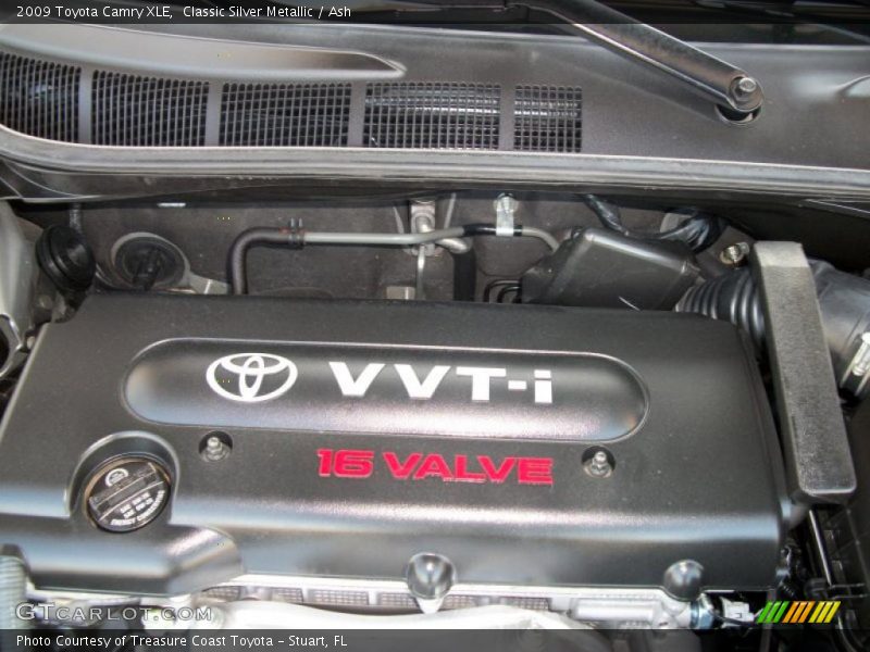 Classic Silver Metallic / Ash 2009 Toyota Camry XLE