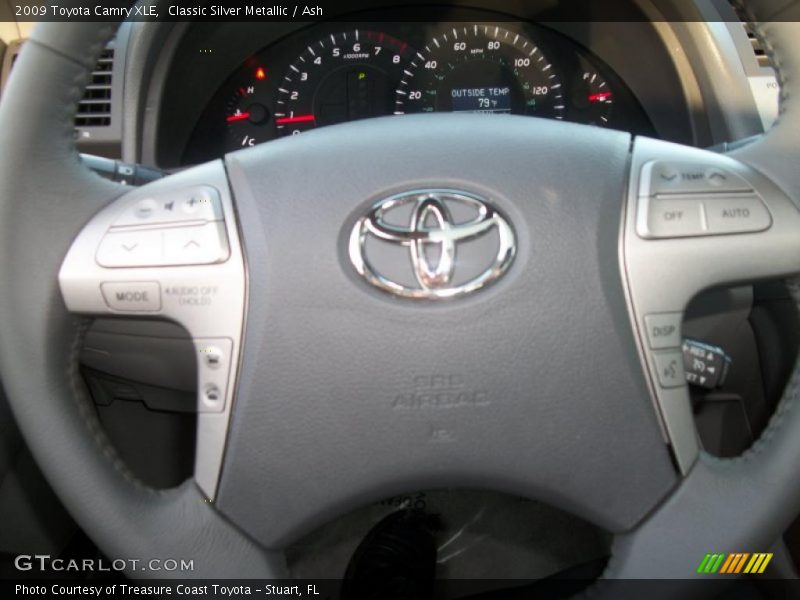 Classic Silver Metallic / Ash 2009 Toyota Camry XLE