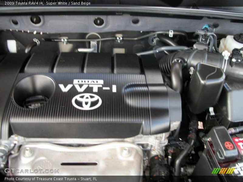  2009 RAV4 I4 Engine - 2.5 Liter DOHC 16-Valve Dual VVT-i 4 Cylinder