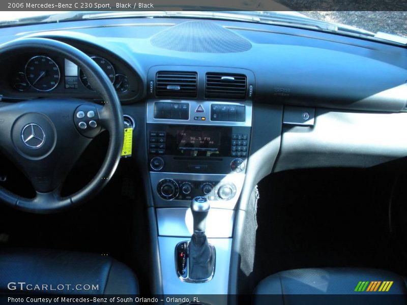 Black / Black 2006 Mercedes-Benz C 230 Sport