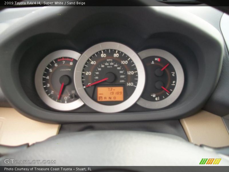  2009 RAV4 I4 I4 Gauges