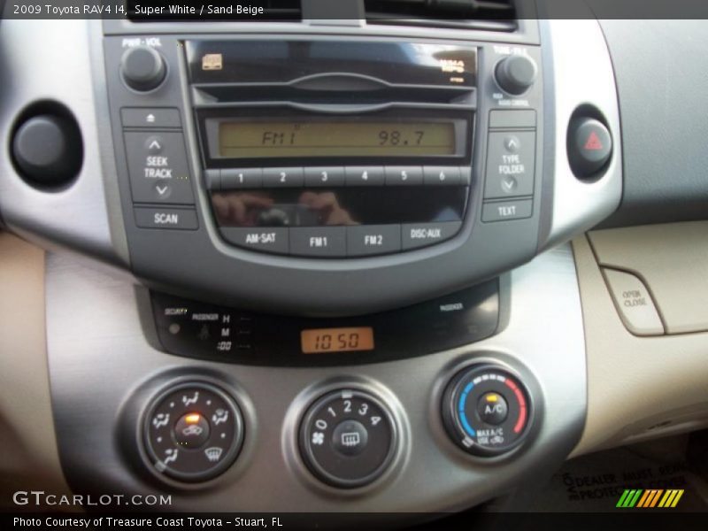 Controls of 2009 RAV4 I4