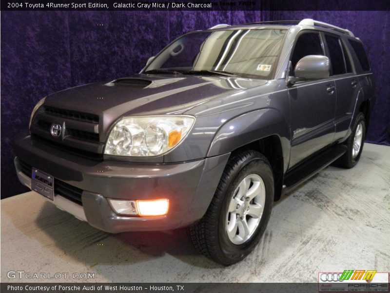 Galactic Gray Mica / Dark Charcoal 2004 Toyota 4Runner Sport Edition