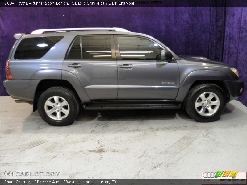 Galactic Gray Mica / Dark Charcoal 2004 Toyota 4Runner Sport Edition