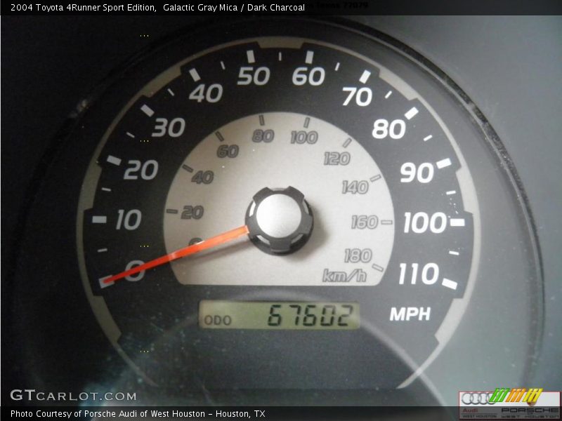 Galactic Gray Mica / Dark Charcoal 2004 Toyota 4Runner Sport Edition