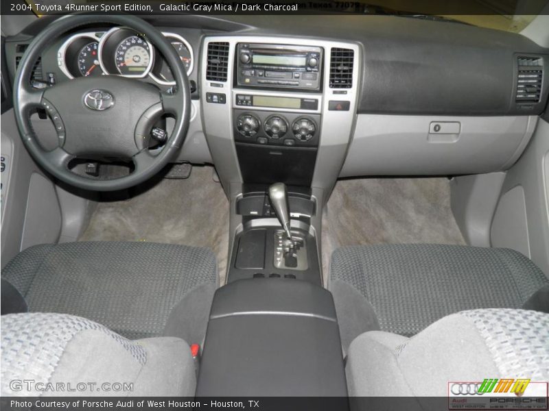 Galactic Gray Mica / Dark Charcoal 2004 Toyota 4Runner Sport Edition