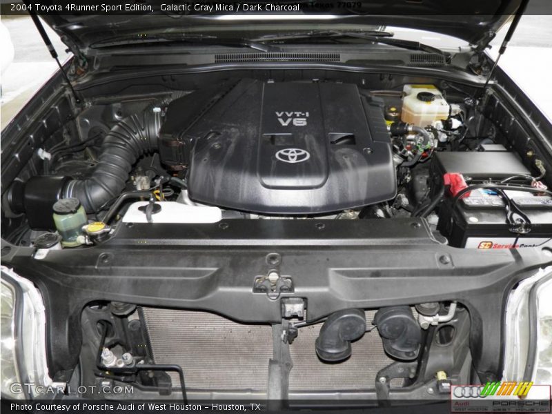 Galactic Gray Mica / Dark Charcoal 2004 Toyota 4Runner Sport Edition