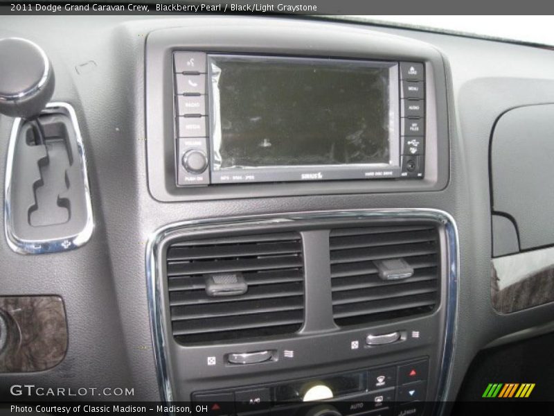 Blackberry Pearl / Black/Light Graystone 2011 Dodge Grand Caravan Crew