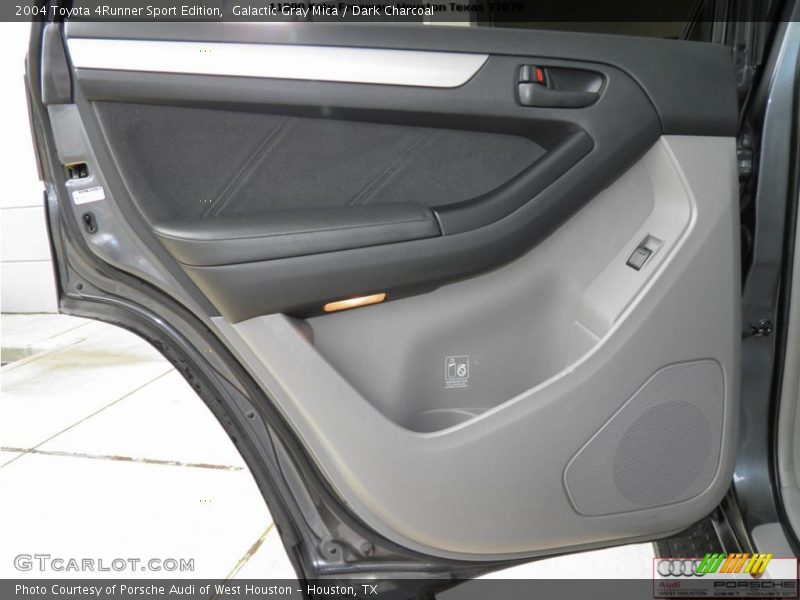 Galactic Gray Mica / Dark Charcoal 2004 Toyota 4Runner Sport Edition