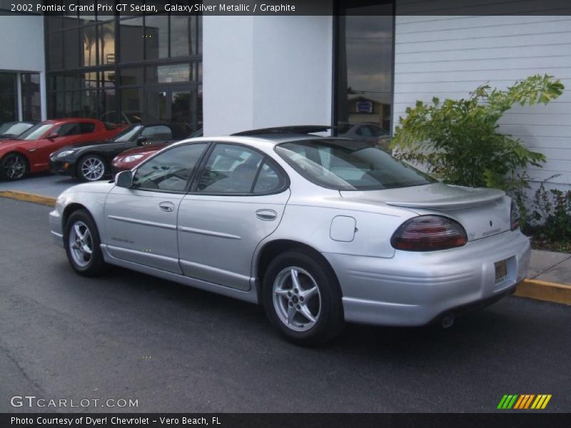 Galaxy Silver Metallic / Graphite 2002 Pontiac Grand Prix GT Sedan
