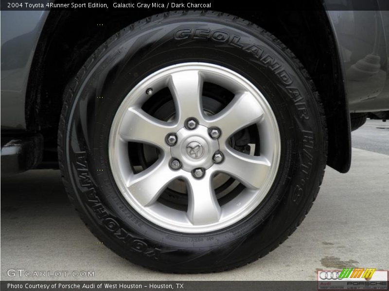 Galactic Gray Mica / Dark Charcoal 2004 Toyota 4Runner Sport Edition