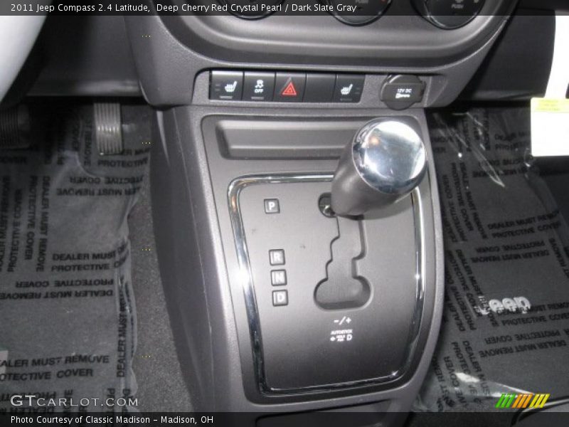  2011 Compass 2.4 Latitude CVT Automatic Shifter