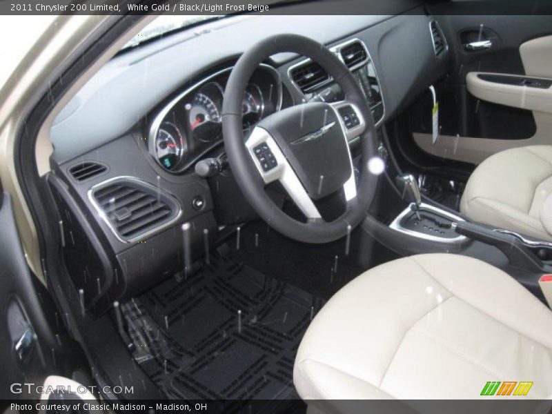 Black/Light Frost Beige Interior - 2011 200 Limited 