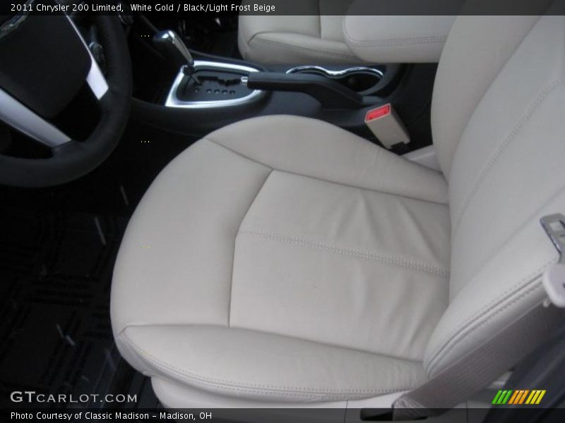  2011 200 Limited Black/Light Frost Beige Interior