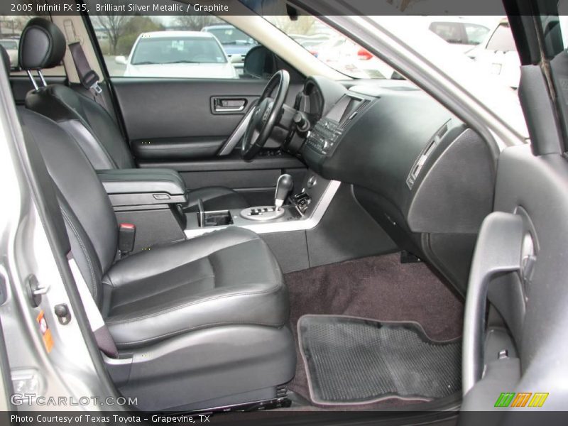 Brilliant Silver Metallic / Graphite 2005 Infiniti FX 35