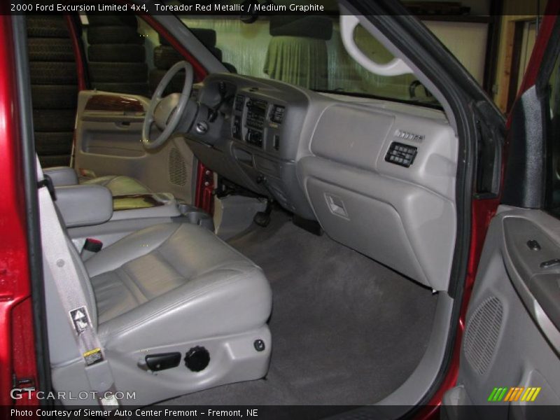 Toreador Red Metallic / Medium Graphite 2000 Ford Excursion Limited 4x4
