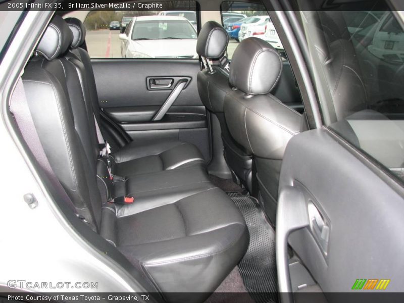 Brilliant Silver Metallic / Graphite 2005 Infiniti FX 35