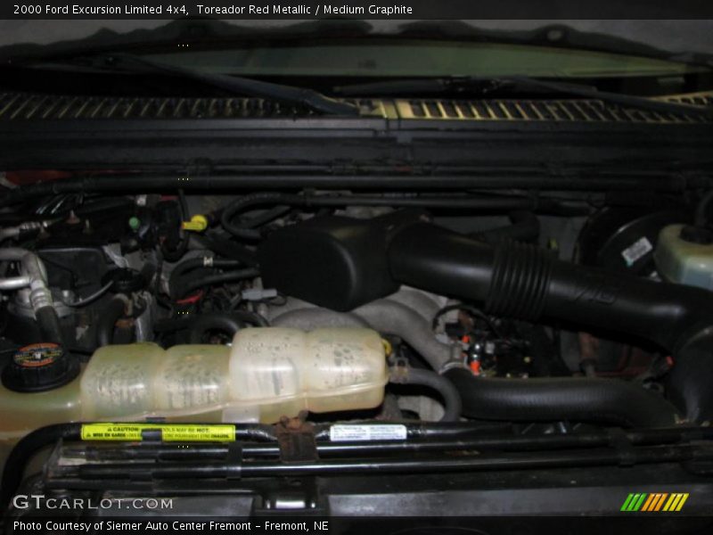 Toreador Red Metallic / Medium Graphite 2000 Ford Excursion Limited 4x4