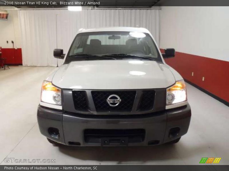 Blizzard White / Almond 2008 Nissan Titan XE King Cab